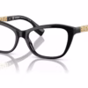 Burberry BE2392 3001 - Black eyeglasses angle view