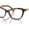 Burberry BE2392 3002 - Dark Havana eyeglasses angle view