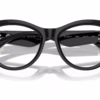 Burberry BE2404F 3001 - Black eyeglasses angle view