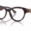 Burberry BE2404F 3002 - Dark Havana eyeglasses angle view