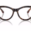 Burberry BE2404F 3002 - Dark Havana eyeglasses front view