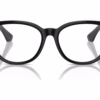 Burberry BE2410F 4121 - Top Black On Vintage Check eyeglasses front view