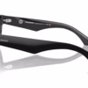 Burberry BE2410F 4121 - Top Black On Vintage Check eyeglasses side view