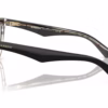 Burberry BE2415F 4121 - Top Black On Vintage Check eyeglasses side view