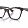 Burberry BE2416F 4106 - Dark Havana eyeglasses angle view