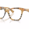 Burberry BE2416F 4146 - Check Sand eyeglasses angle view