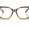 Burberry BE2420F 4146 - Check Sand eyeglasses front view
