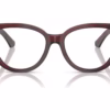Burberry BE2421F 4115 - Check Red eyeglasses front view