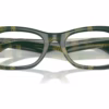 Burberry BE2422F 4125 - Check Green eyeglasses angle view