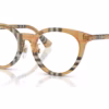 Burberry BE2429F 4163 - Check Sand eyeglasses angle view