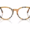 Burberry BE2429F 4163 - Check Sand eyeglasses front view