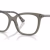 Burberry BE2430F 4160 - Grey eyeglasses angle view