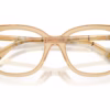Burberry BE2430F 4167 - Beige eyeglasses angle view