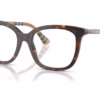 Burberry BE2430F 4216 - Dark Havana eyeglasses angle view