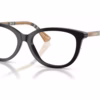 Burberry BE2431F 4161 - Black eyeglasses angle view