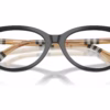 Burberry BE2431F 4161 - Black eyeglasses angle view
