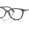 Burberry BE2431F 4166 - Check Lichen eyeglasses angle view