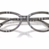 Burberry BE2431F 4166 - Check Lichen eyeglasses angle view