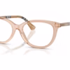 Burberry BE2431F 4179 - Rose eyeglasses angle view