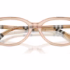 Burberry BE2431F 4179 - Rose eyeglasses angle view