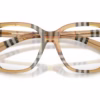 Burberry BE2438F 4163 - Check Sand eyeglasses angle view