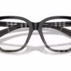 Burberry BE2438F 4200 - Grey Check eyeglasses angle view