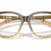 Burberry BE2438F 4201 - Check Beige eyeglasses angle view