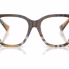 Burberry BE2438F 4202 - Check Sand eyeglasses front view