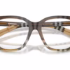 Burberry BE2438F 4202 - Check Sand eyeglasses angle view