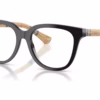 Burberry BE2439F 4161 - Black eyeglasses angle view