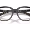 Burberry BE2439F 4200 - Grey Check eyeglasses angle view