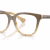Burberry BE2439F 4201 - Check Beige eyeglasses angle view