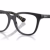 Burberry BE2439F 4270 - Grey eyeglasses angle view