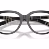 Burberry BE2439F 4270 - Grey eyeglasses angle view