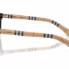 Burberry BE2440F 4161 - Black eyeglasses side view