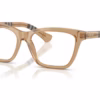 Burberry BE2440F 4164 - Beige eyeglasses angle view