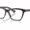 Burberry BE2440F 4200 - Grey Check eyeglasses angle view