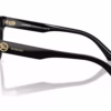 Burberry BE2443F 3001 - Black eyeglasses side view