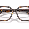Burberry BE2443F 3002 - Dark Havana eyeglasses angle view