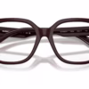 Burberry BE2443F 4204 - Bordeaux eyeglasses angle view