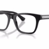 Burberry BE2445F 4206 - Black eyeglasses angle view
