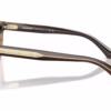 Burberry BE2445F 4207 - Striped Beige eyeglasses side view