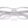 Burberry BE2445F 4210 - Grey eyeglasses angle view