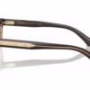 Burberry BE2453F 4207 - Striped Beige eyeglasses side view