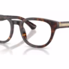 Burberry BE2454F 4205 - Dark Havana eyeglasses angle view