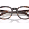 Burberry BE2454F 4205 - Dark Havana eyeglasses angle view