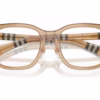 Burberry BE2455F 4164 - Beige eyeglasses angle view