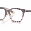 Burberry BE2455F 4220 - Check Gradient Bow eyeglasses angle view