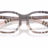 Burberry BE2455F 4220 - Check Gradient Bow eyeglasses angle view