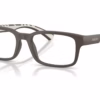 Burberry BE2463U 4234 - Matte Brown eyeglasses angle view